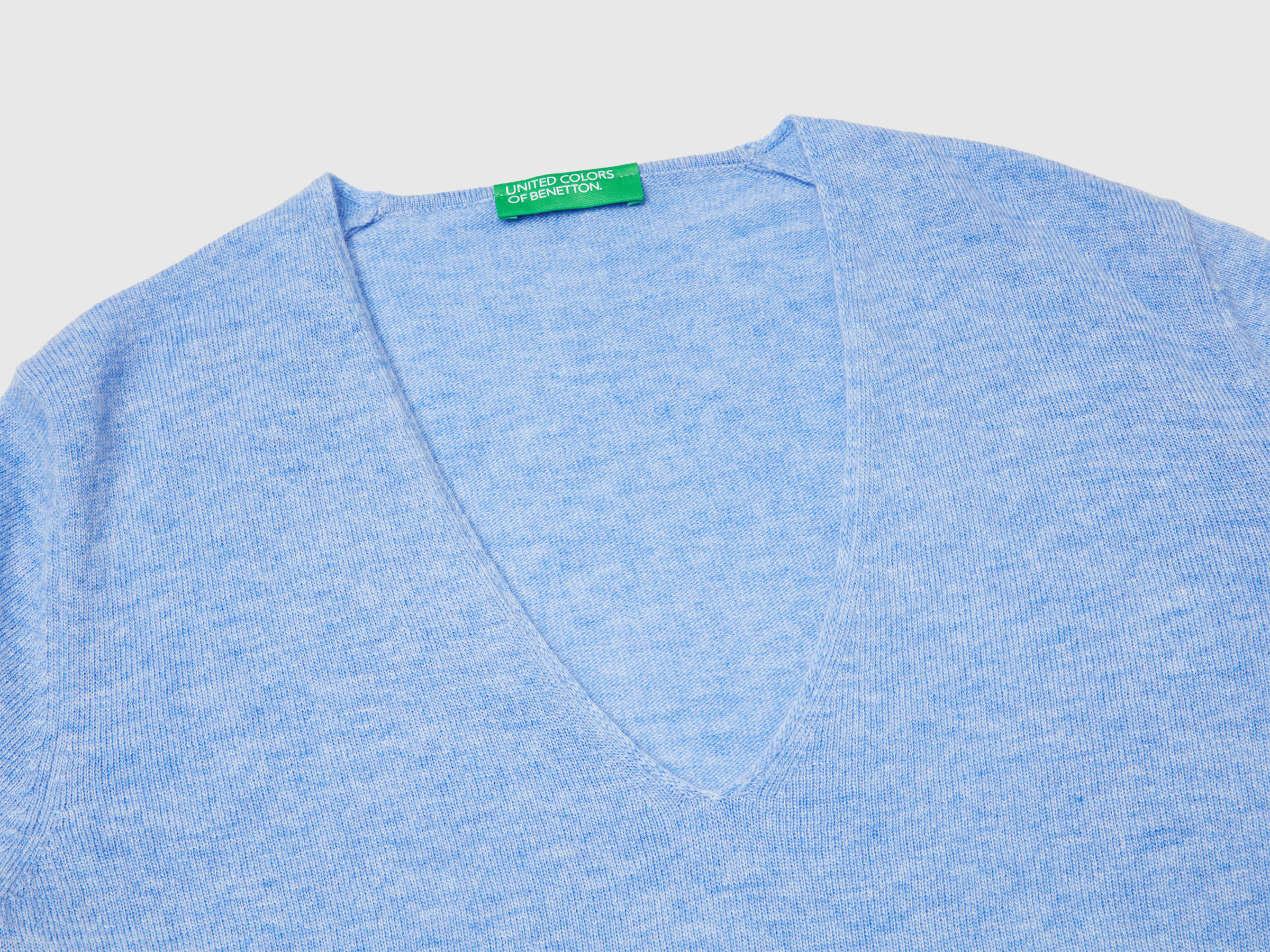V NECK SWEATER L/S Femme image number 6